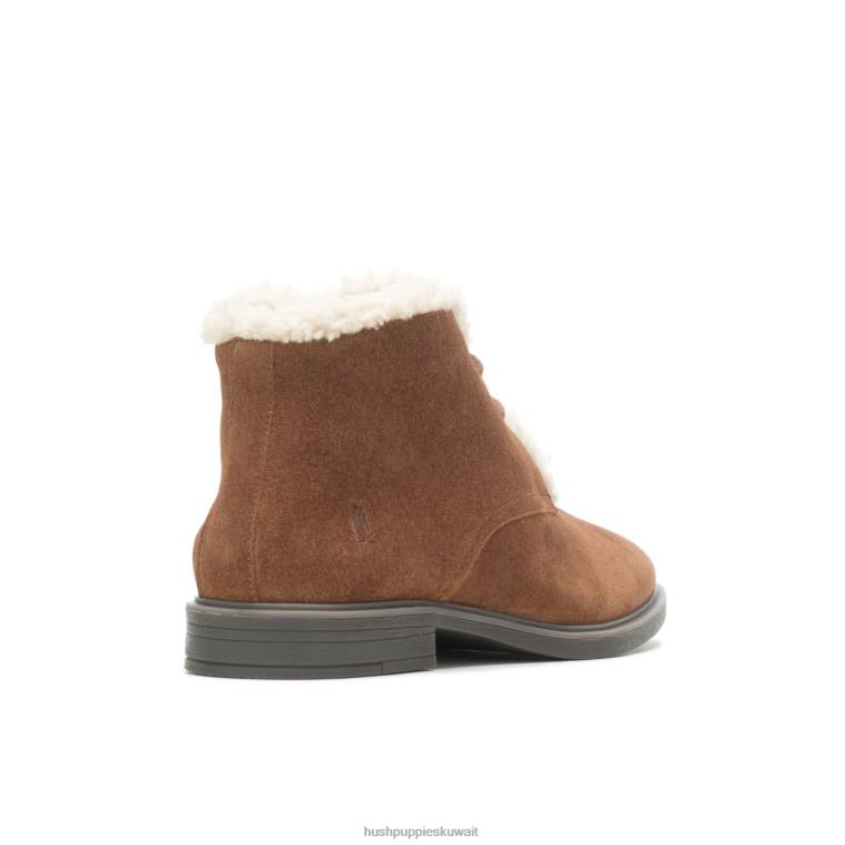 كو Hush Puppies نحيف بيلي تشوكا 2 تان سويدي حذاء طويل HZ8X4196