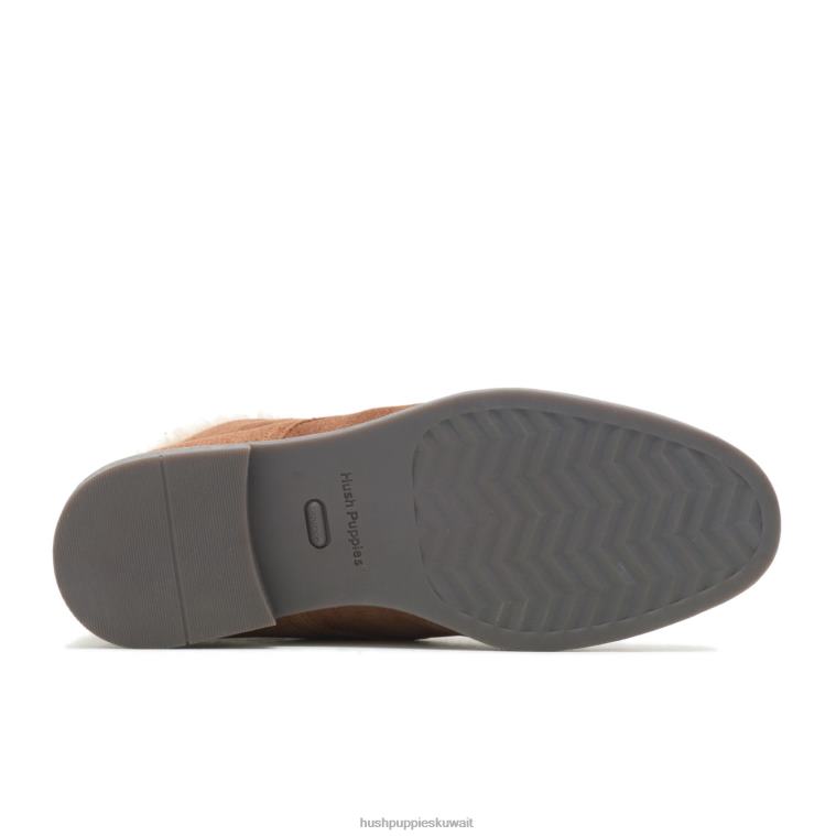 كو Hush Puppies نحيف بيلي تشوكا 2 تان سويدي حذاء طويل HZ8X4196