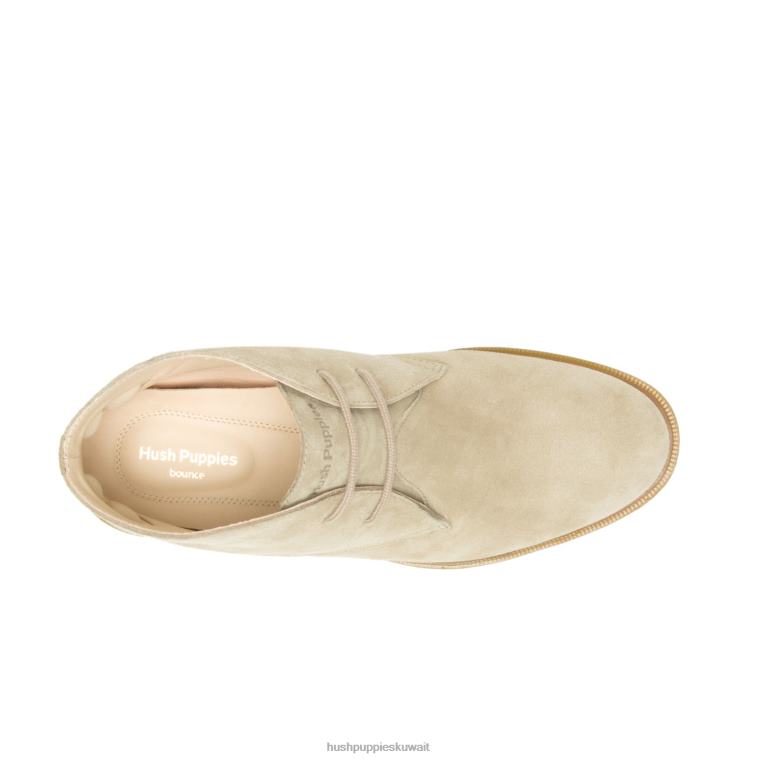 كو Hush Puppies نحيف بيلي تشوكا 2 جلد الغزال رمادي داكن حذاء طويل HZ8X4201