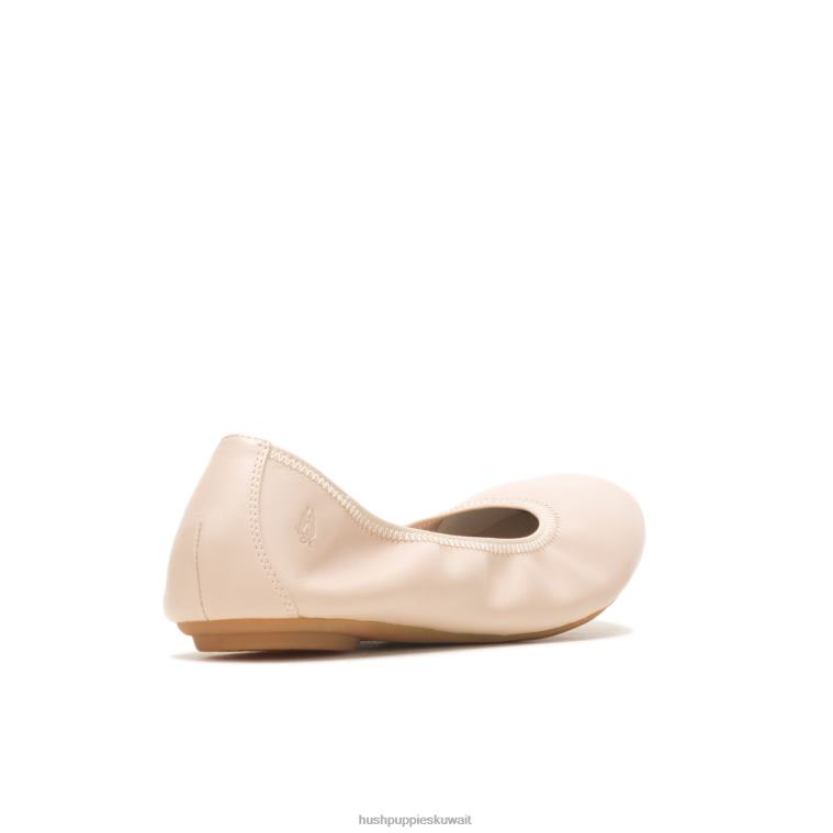 كو Hush Puppies نحيف عفيفة الباليه شقة 2 جلد رمادي داكن فاتح شقة الباليه HZ8X484