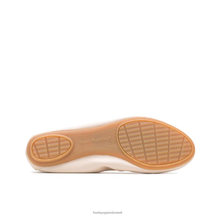 كو Hush Puppies نحيف عفيفة الباليه شقة 2 جلد رمادي داكن فاتح شقة الباليه HZ8X484