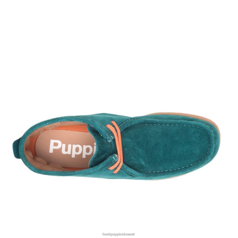 كو Hush Puppies نحيف للجنسين بريدجبورت 4 جلد الغزال البط البري حذاء طويل HZ8X4195