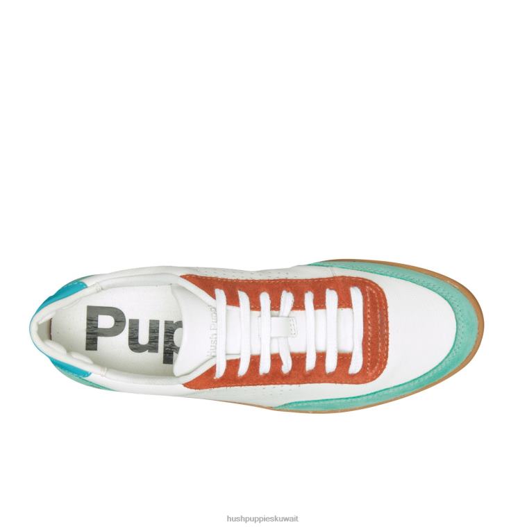 كو Hush Puppies نحيف حذاء تشارلي كورت الرجعية الجلد المدبوغ حذاء رياضة HZ8X4114