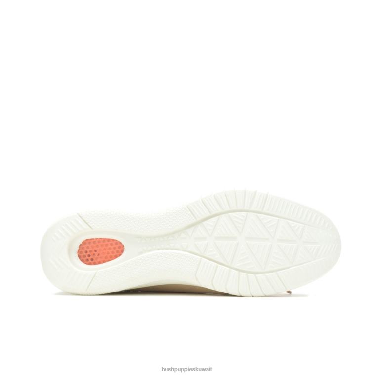 كو Hush Puppies نحيف حذاء رياضي برباط متماسك مقدمًا متماسكة بيج جريئة حذاء رياضة HZ8X4125