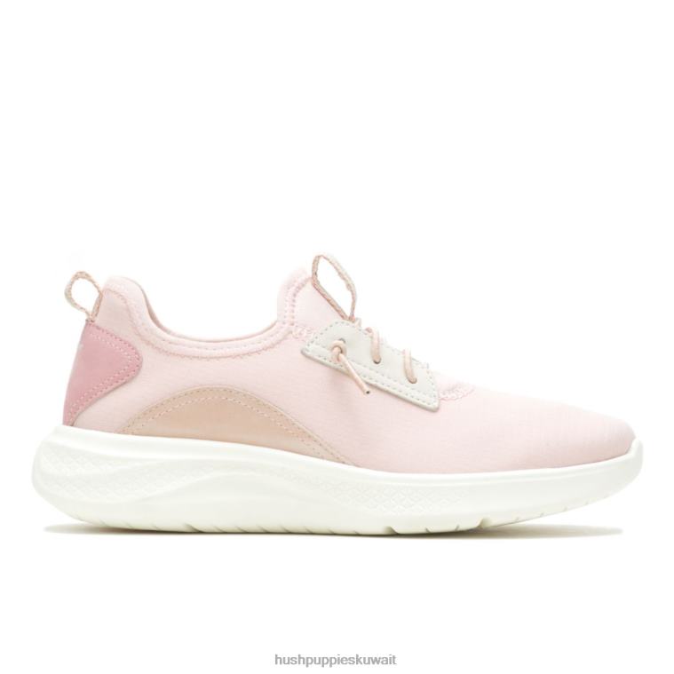 كو Hush Puppies نحيف رفع حذاء رياضة بنجي المتربة الوردي حذاء رياضة HZ8X4131