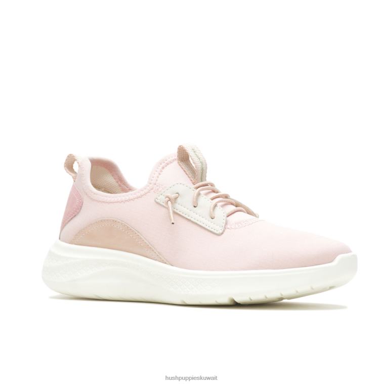 كو Hush Puppies نحيف رفع حذاء رياضة بنجي المتربة الوردي حذاء رياضة HZ8X4131