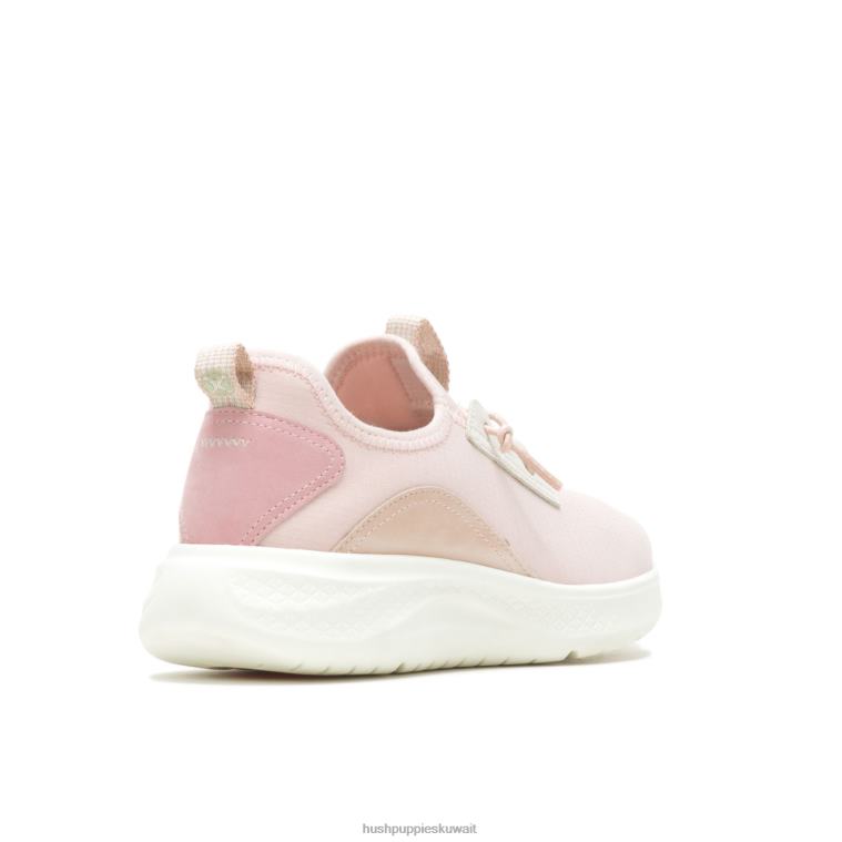 كو Hush Puppies نحيف رفع حذاء رياضة بنجي المتربة الوردي حذاء رياضة HZ8X4131