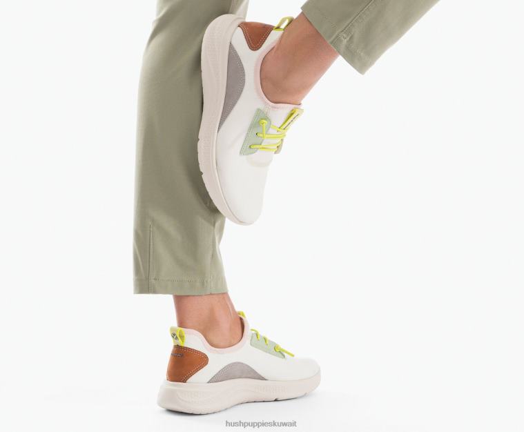 كو Hush Puppies نحيف رفع حذاء رياضة بنجي المتربة الوردي حذاء رياضة HZ8X4131