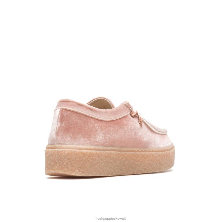 كو Hush Puppies نحيف بريدجيت المخملية أحمر الخدود المرجانية حذاء رياضة HZ8X4134