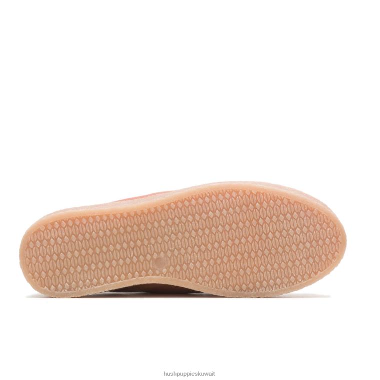 كو Hush Puppies نحيف بريدجيت المخملية أحمر الخدود المرجانية حذاء رياضة HZ8X4134