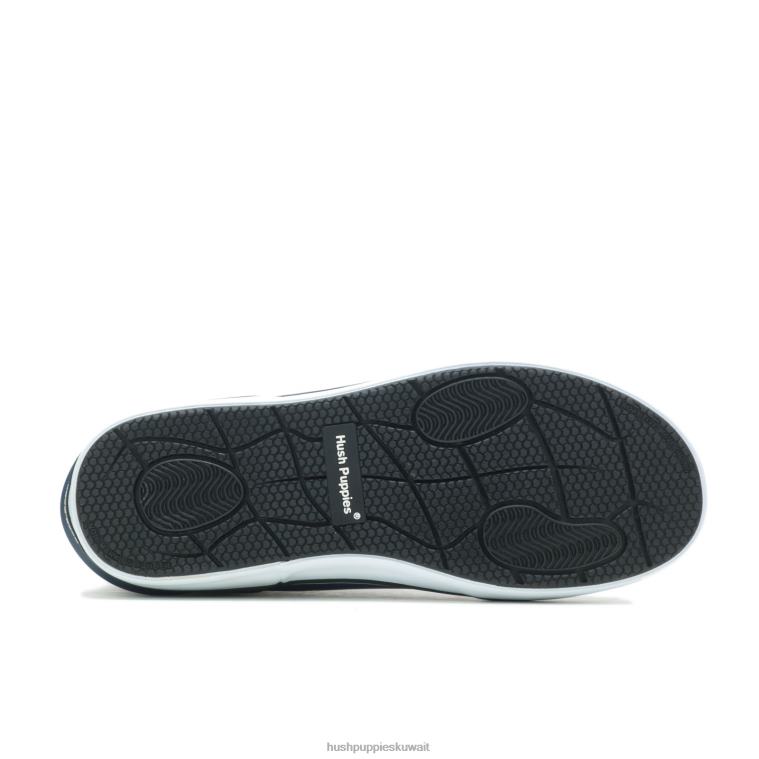 كو Hush Puppies نحيف التمهيد حذاء المطر الأزرق الداكن حذاء رياضة HZ8X4143