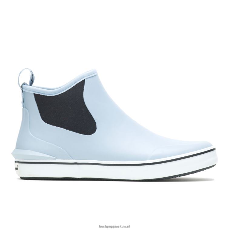 كو Hush Puppies نحيف التمهيد حذاء المطر الغسق الأزرق حذاء رياضة HZ8X4145