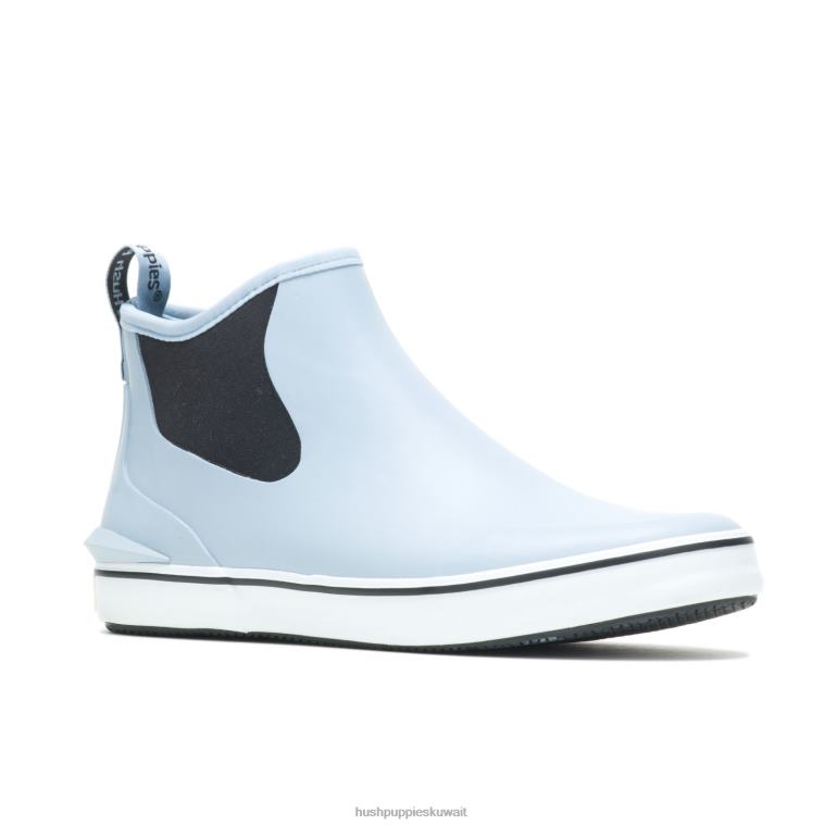 كو Hush Puppies نحيف التمهيد حذاء المطر الغسق الأزرق حذاء رياضة HZ8X4145