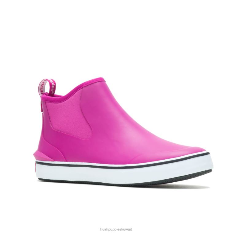 كو Hush Puppies نحيف التمهيد حذاء المطر التوت جدا حذاء رياضة HZ8X4146