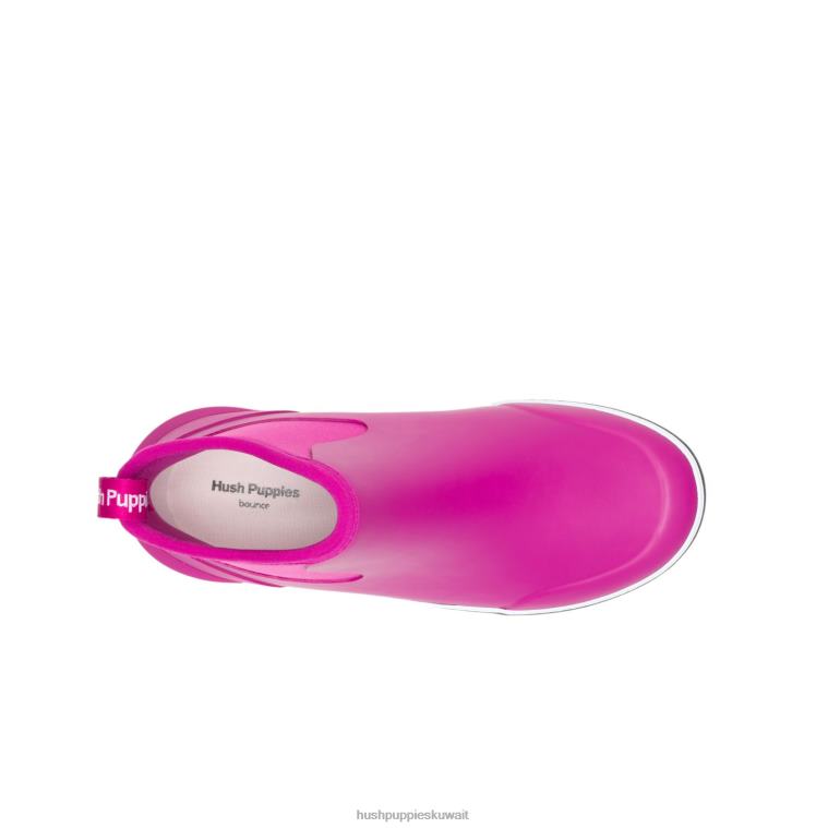 كو Hush Puppies نحيف التمهيد حذاء المطر التوت جدا حذاء رياضة HZ8X4146