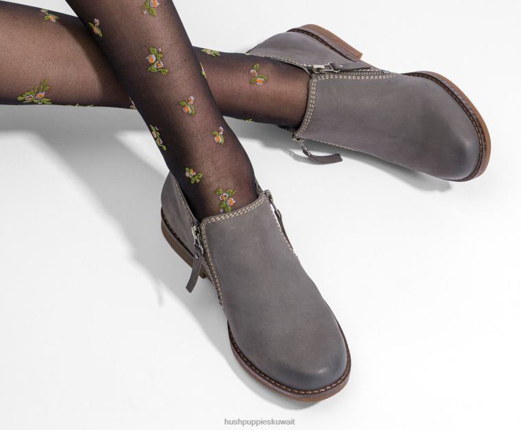 كو Hush Puppies نحيف التمهيد مازن كايتو نوبوك الدخان حذاء طويل HZ8X4165