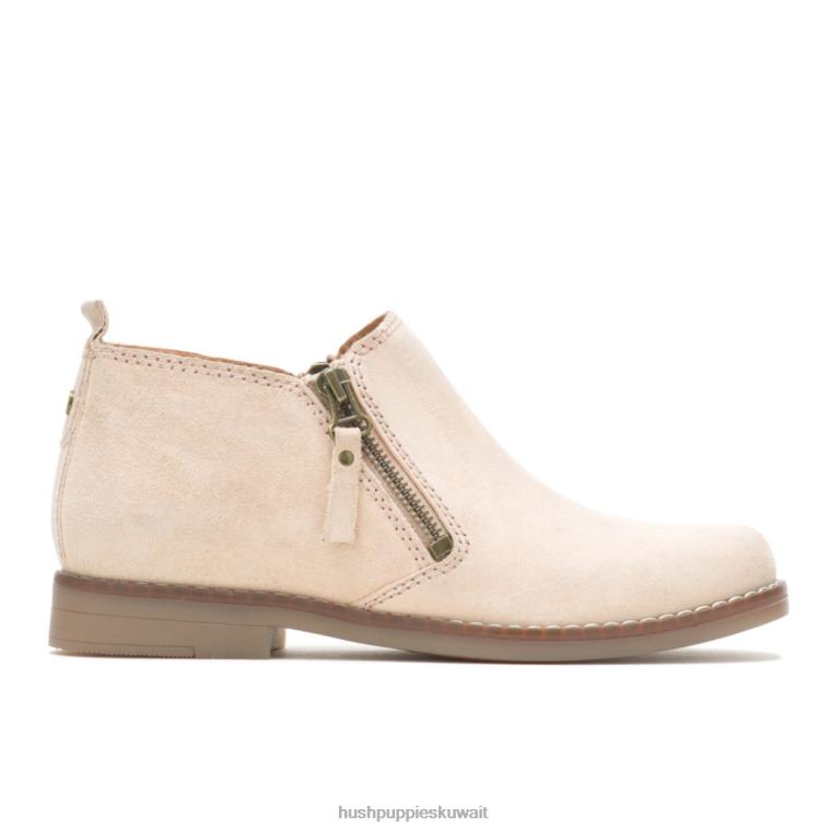 كو Hush Puppies نحيف التمهيد مازن كايتو ضوء الجلد المدبوغ رمادي داكن حذاء طويل HZ8X4169