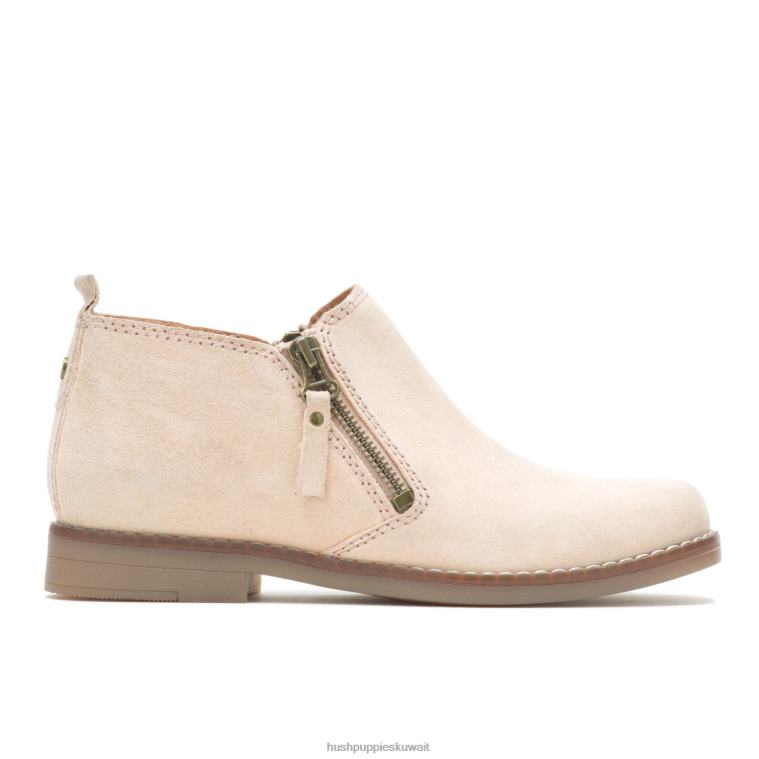 كو Hush Puppies نحيف التمهيد مازن كايتو ضوء الجلد المدبوغ رمادي داكن حذاء طويل HZ8X4169