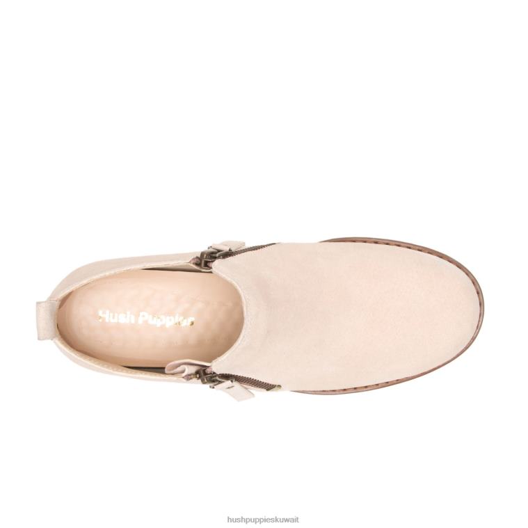 كو Hush Puppies نحيف التمهيد مازن كايتو ضوء الجلد المدبوغ رمادي داكن حذاء طويل HZ8X4169