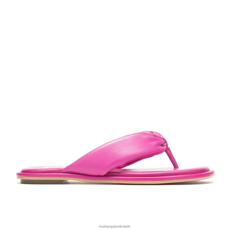 كو Hush Puppies نحيف إميلي تو بوست صندل جلد التوت جدا صندل HZ8X416