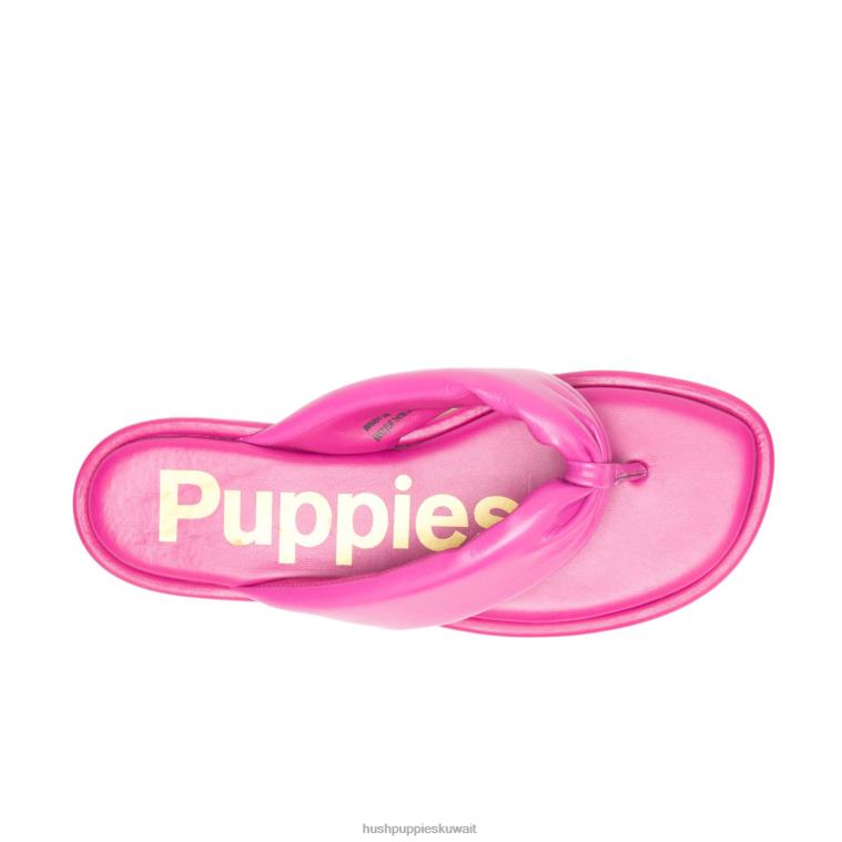 كو Hush Puppies نحيف إميلي تو بوست صندل جلد التوت جدا صندل HZ8X416