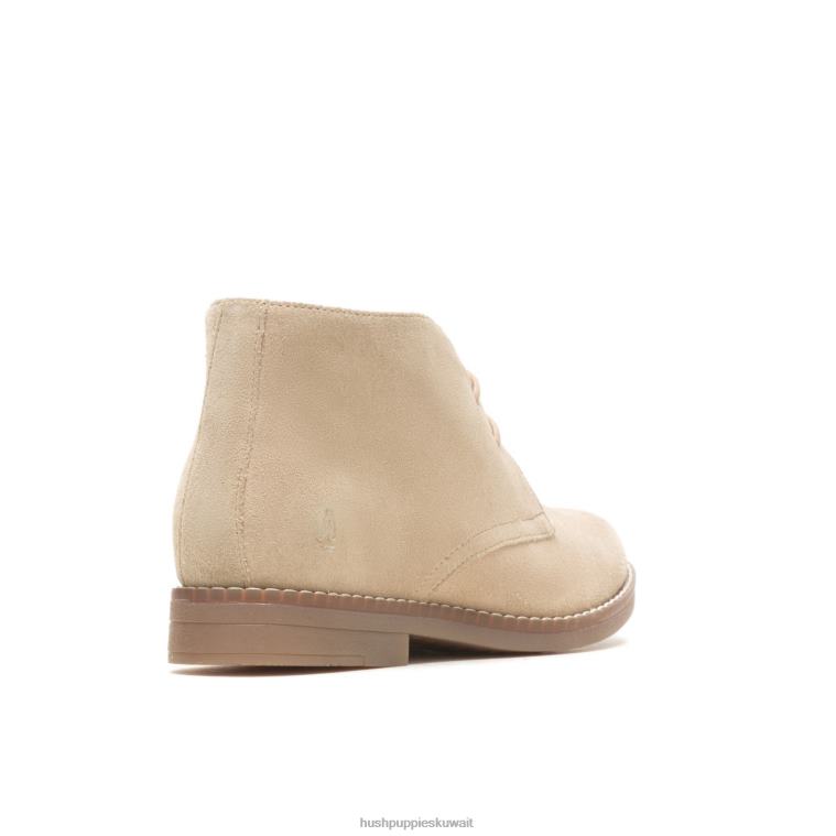 كو Hush Puppies نحيف مازن كايتو تشوكا جلد الغزال رمادي داكن حذاء طويل HZ8X4170