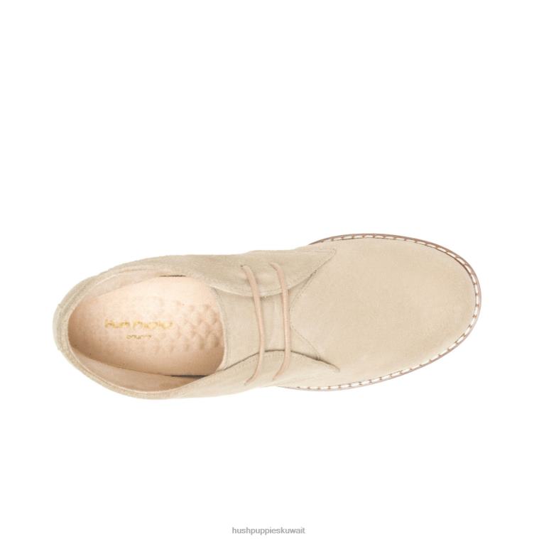 كو Hush Puppies نحيف مازن كايتو تشوكا جلد الغزال رمادي داكن حذاء طويل HZ8X4170