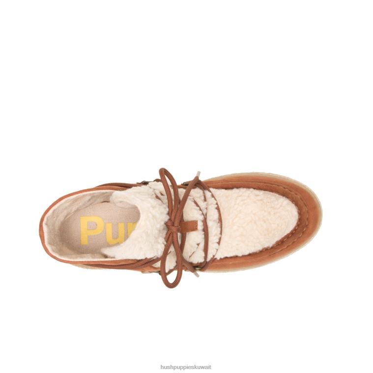 كو Hush Puppies نحيف التمهيد بريدجيت تشوكا الدانتيل كونياك دافئ حذاء طويل HZ8X4179