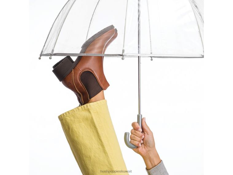 كو Hush Puppies نحيف هادلي تشيلسي التمهيد نجم البحر من جلد الغزال حذاء طويل HZ8X4183