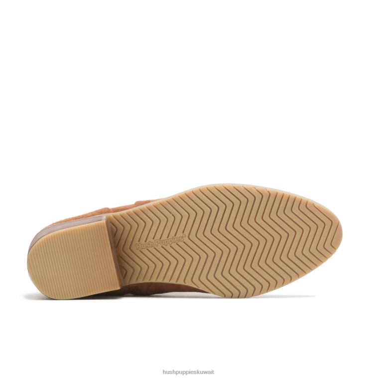 كو Hush Puppies نحيف التمهيد سيينا الصدأ من جلد الغزال حذاء طويل HZ8X4191