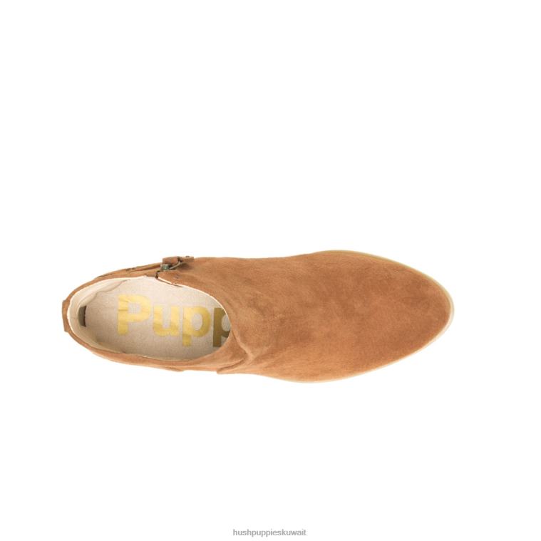 كو Hush Puppies نحيف التمهيد سيينا الصدأ من جلد الغزال حذاء طويل HZ8X4191