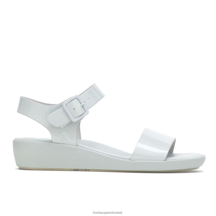 كو Hush Puppies نحيف برايت جيلس صندل ربع حزام بخار رمادي صندل HZ8X419