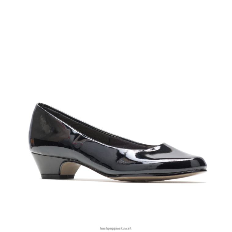 كو Hush Puppies نحيف الملاك الثاني أسود براءة اختراع أسلوب ناعم HZ8X4206