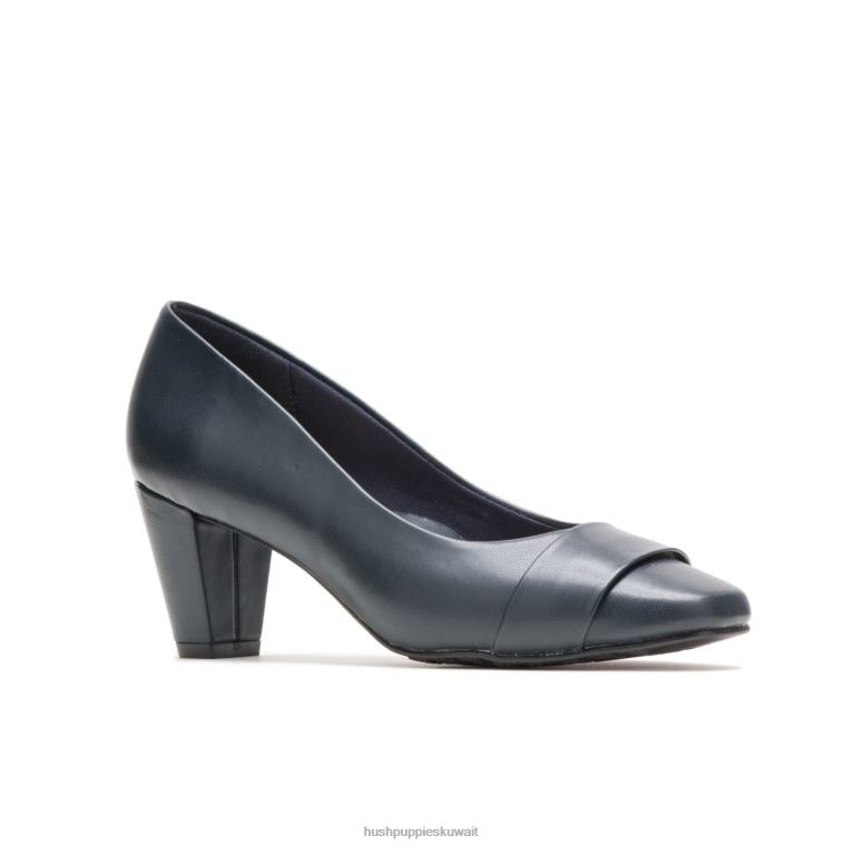 كو Hush Puppies نحيف مابري جلد كحلي أسلوب ناعم HZ8X4218