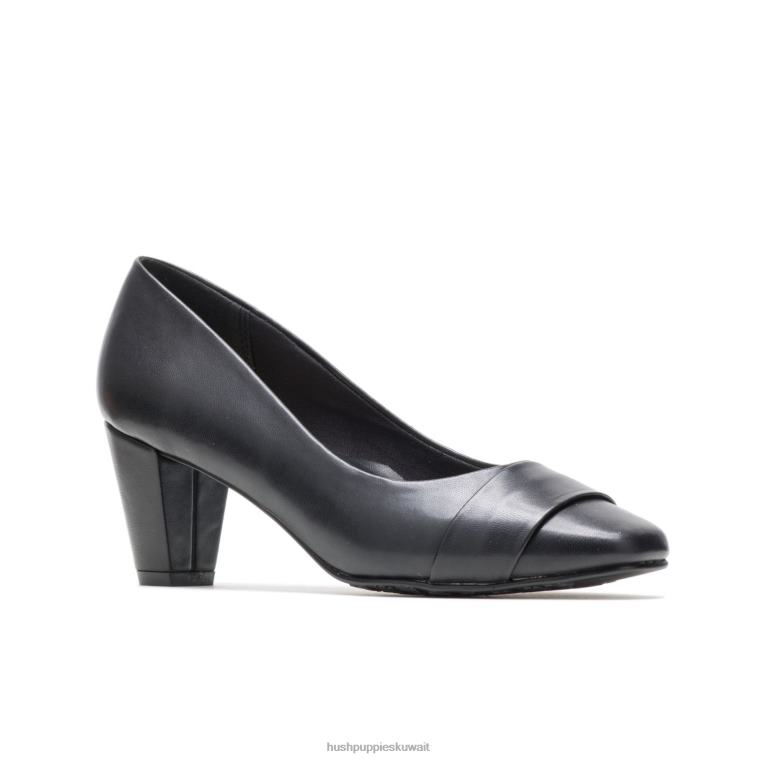 كو Hush Puppies نحيف مابري جلد أسود أسلوب ناعم HZ8X4219