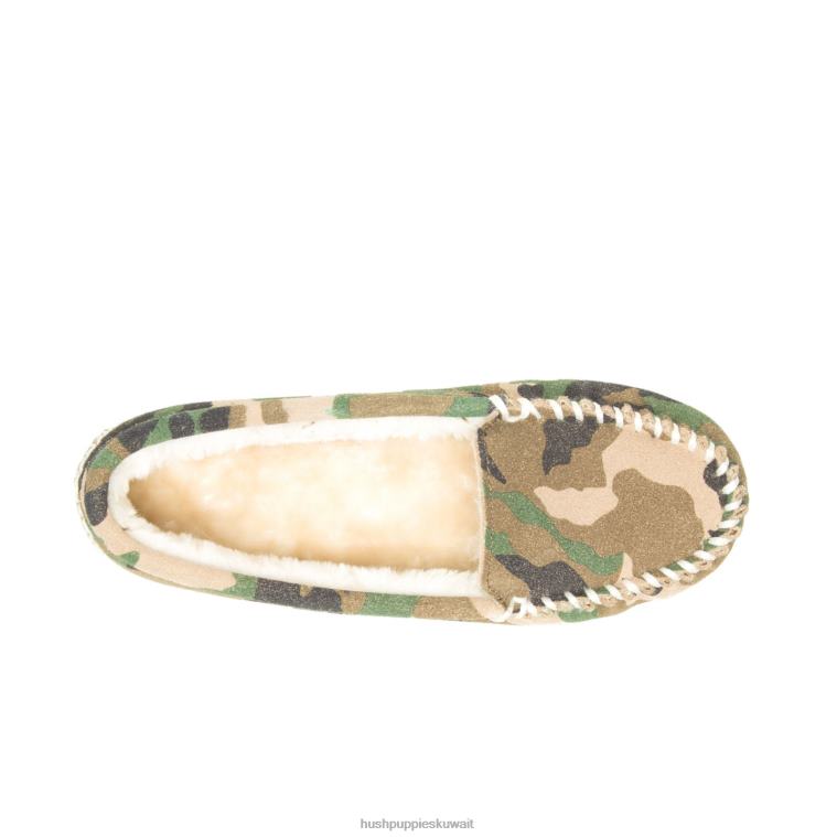كو Hush Puppies نحيف ويني شبشب كامو النعال HZ8X4221