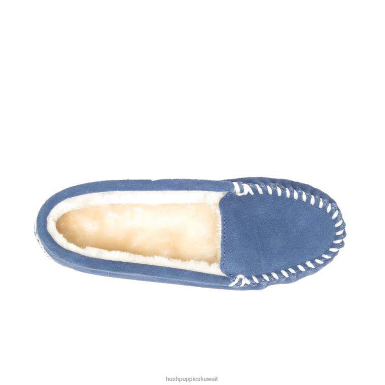 كو Hush Puppies نحيف ويني شبشب أزرق النعال HZ8X4222