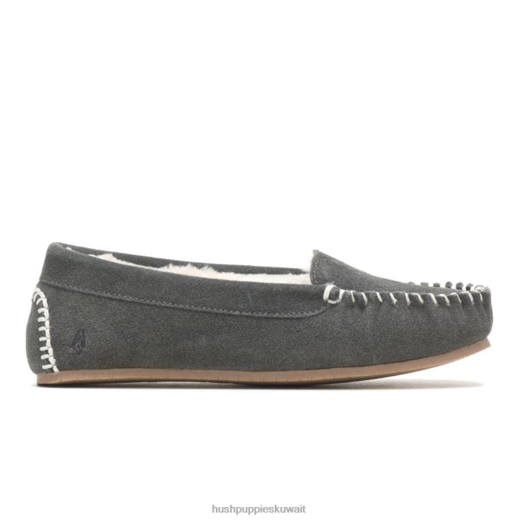 كو Hush Puppies نحيف ويني شبشب فحم النعال HZ8X4223