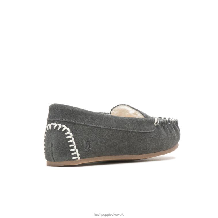 كو Hush Puppies نحيف ويني شبشب فحم النعال HZ8X4223