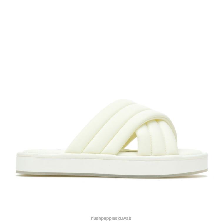 كو Hush Puppies نحيف صندل منزلق الشمس المشرقة كريمة الفانيلا صندل HZ8X423