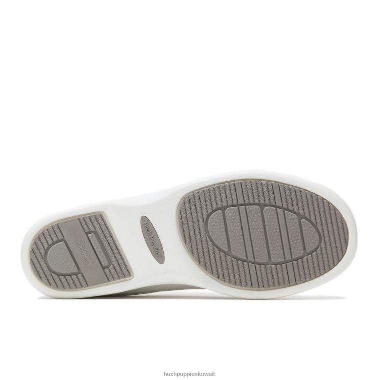 كو Hush Puppies نحيف ووكر السلطة جلد أبيض أحذية المشي HZ8X4231