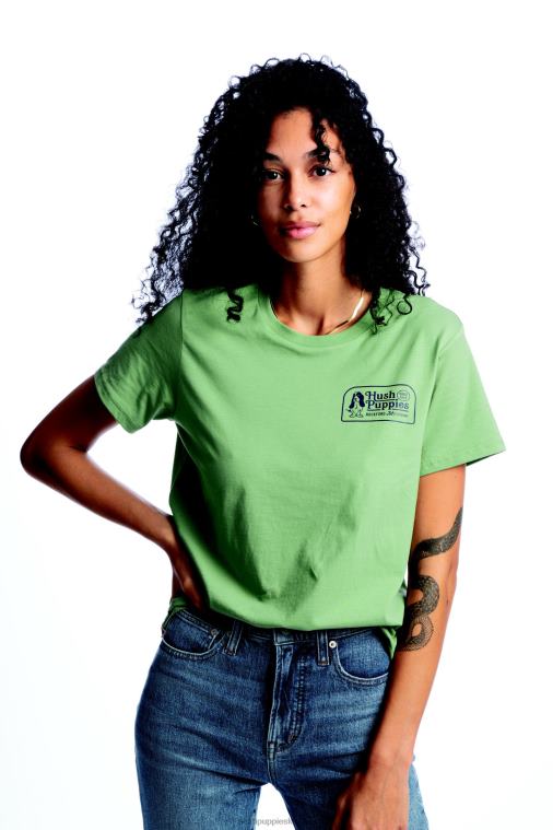 كو Hush Puppies نحيف الرجعية الباسط كلب الرسم المحملة حكيم حلو قمصان HZ8X4239