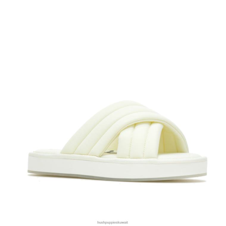 كو Hush Puppies نحيف صندل منزلق الشمس المشرقة كريمة الفانيلا صندل HZ8X423