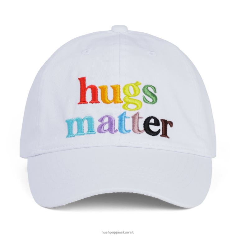 كو Hush Puppies نحيف قبعة البيسبول كبرياء بيضاء قبعة HZ8X4241