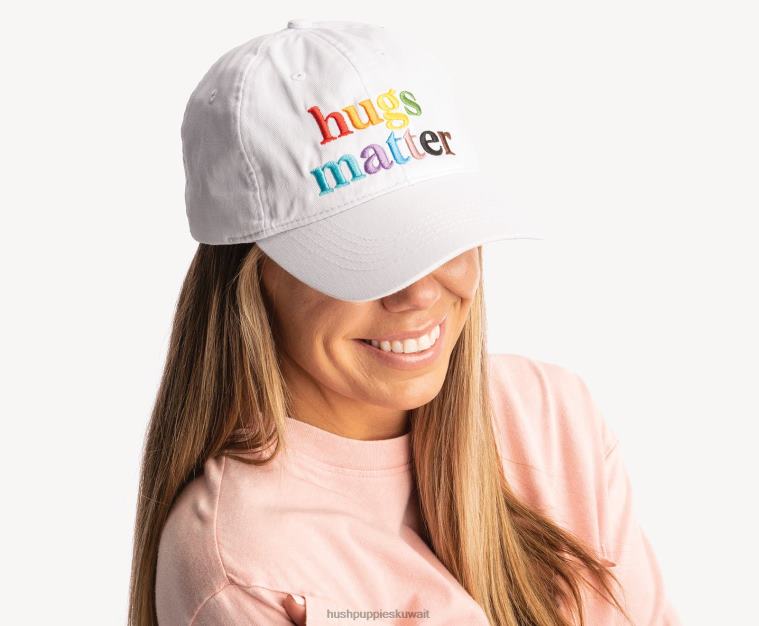 كو Hush Puppies نحيف قبعة البيسبول كبرياء بيضاء قبعة HZ8X4241