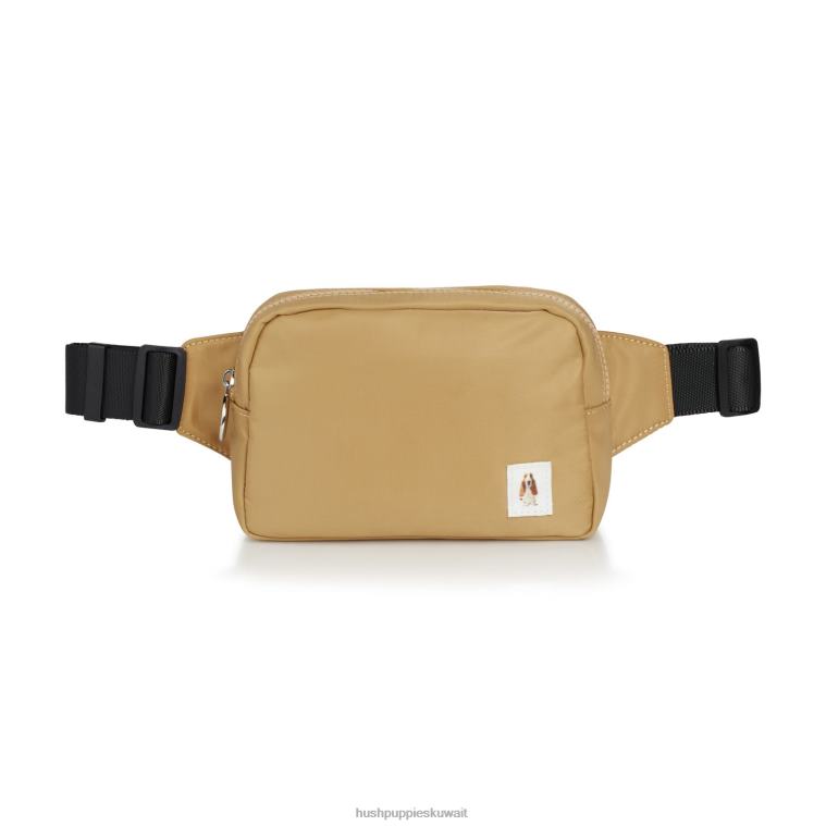 كو Hush Puppies نحيف حقيبة كروس باسيت كلب تان شنطة HZ8X4245