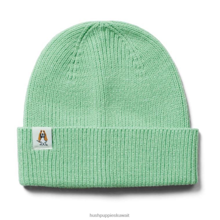 كو Hush Puppies نحيف قبعة صغيرة متماسكة ضوء أخضر حكيم قبعة صغيرة HZ8X4258