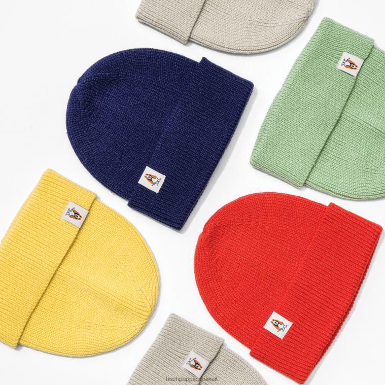 كو Hush Puppies نحيف قبعة صغيرة متماسكة أشعة الشمس الصفراء قبعة صغيرة HZ8X4260