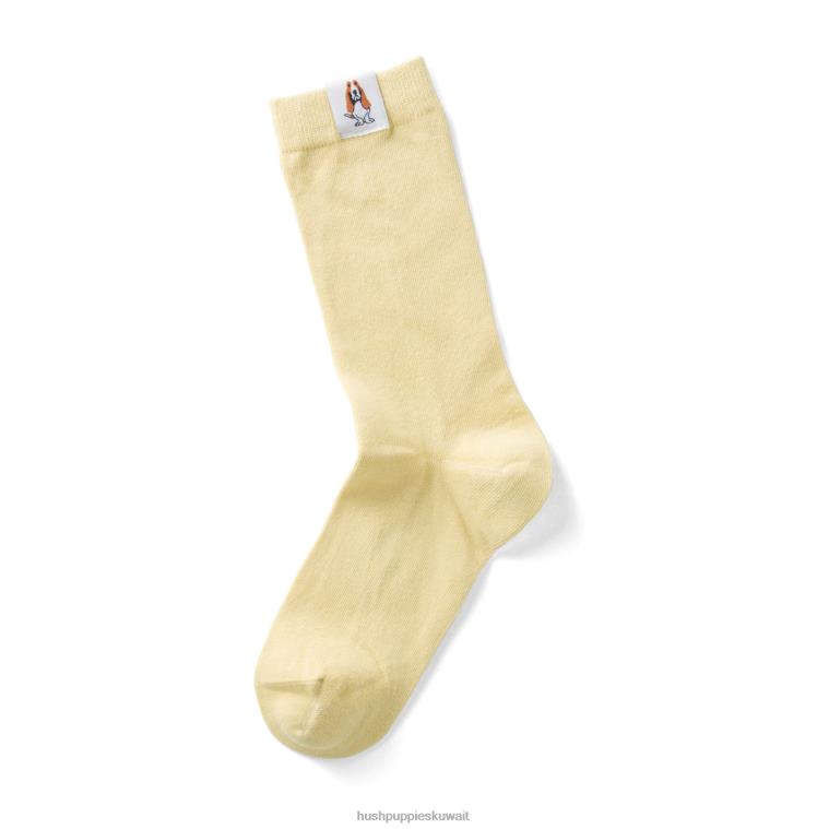 كو Hush Puppies نحيف للجنسين الأساسية طاقم جورب أشعة الشمس الصفراء جوارب HZ8X4262