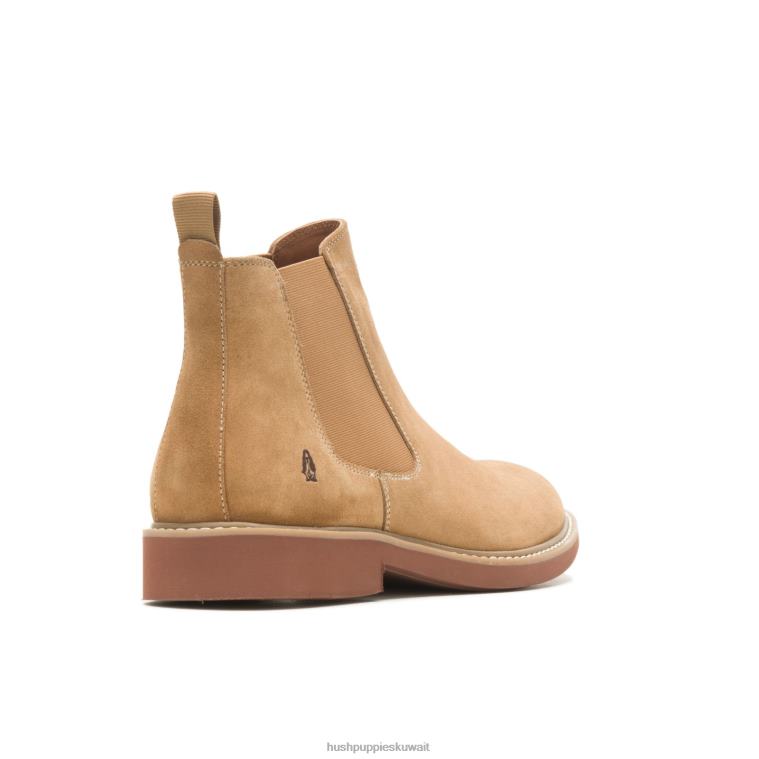 كو Hush Puppies رجال التمهيد تشيلسي ديترويت سويدي الكستناء حذاء طويل HZ8X4266